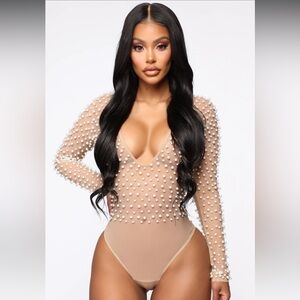 My Pearl Bodysuit - Nude
